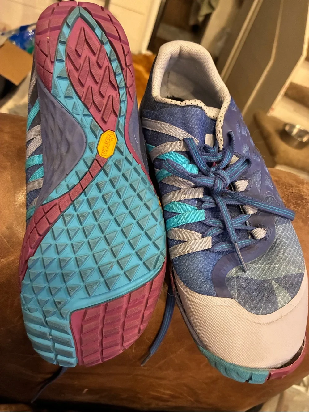 Merrell Women's Blue Teal Athletic Shoes